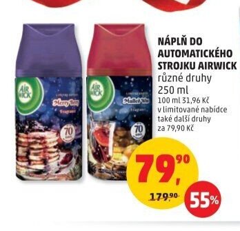 Náplň do automatického strojku Airwick