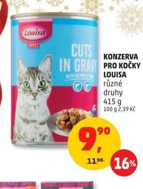 Konzerva pro kočky Louisa