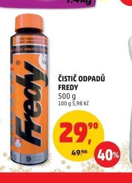 Čistič odpadů Fredy
