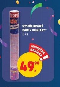 Vystřelovací párty konfety