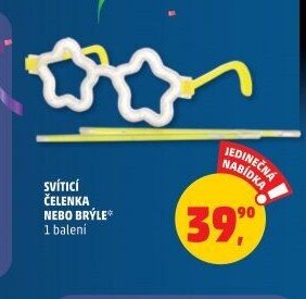 Svítící čelenka nebo brýle
