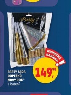 Párty sada doplňků Nový rok