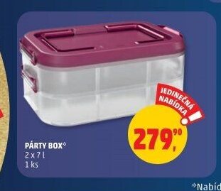 Párty box 2x7l