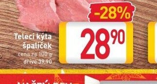 Telecí kýta špalíček
