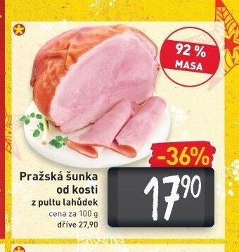 Pražská šunka od kosti