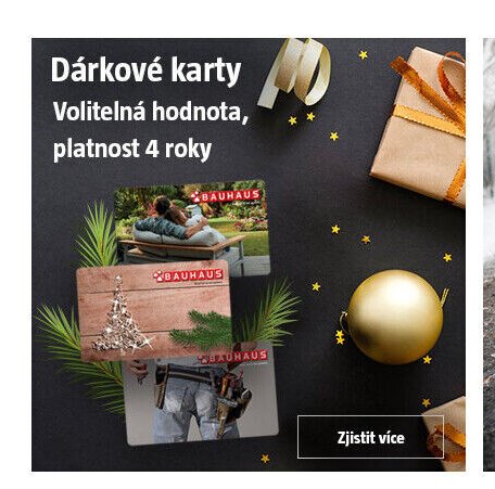 Dárkové karty - BAUHAUS akcniletaky.com
