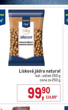 Lísková jádra natural