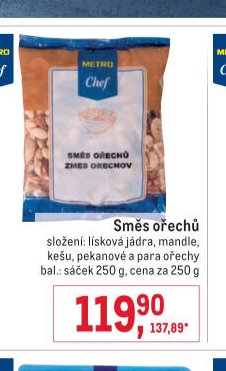Směs ořechů