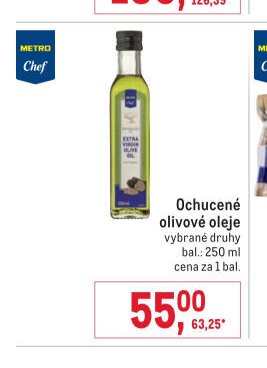 Ochucené olivové oleje