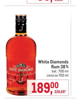 White Diamonds Rum 38 %