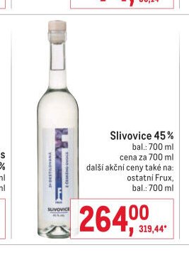 Slivovice 45 %