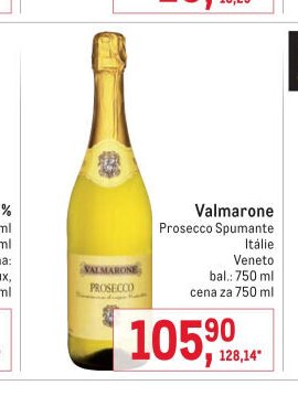 Valmarone Prosecco Spumante