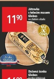 Játrovka s telecím masem Globus