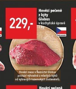 Hovězí pečeně z kýty Globus