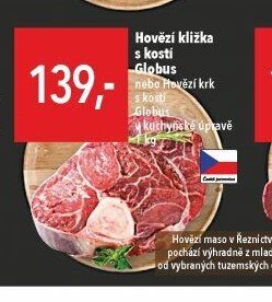 Hovězí kližka s kostí Globus