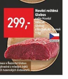 Hovězí roštěná Globus
