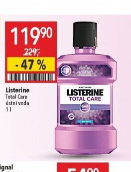 Listerine Total Care ústní voda 1 l
