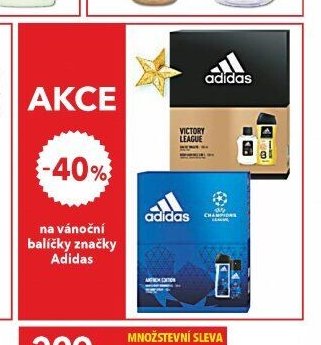 Vánoční balíčky Adidas