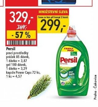 Persil prací prostředky