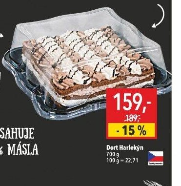 Dort Harlekýn 700 g