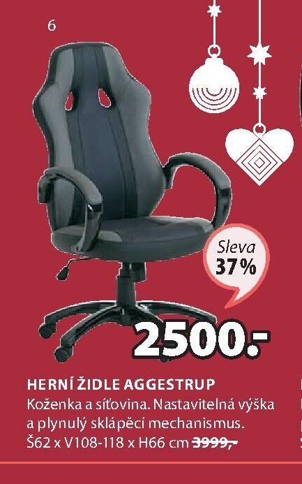 HERNÍ ŽIDLE AGGESTRUP - Jysk akcniletaky.com