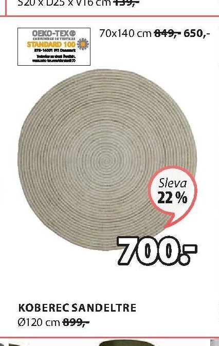 Koberec Sandeltre - Jysk akcniletaky.com