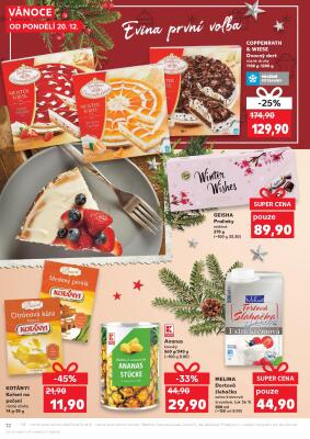akční leták Kaufland 20.12.2021-24.12.2021