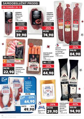 akční leták Kaufland 20.12.2021-24.12.2021