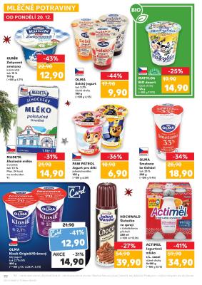 akční leták Kaufland 20.12.2021-24.12.2021