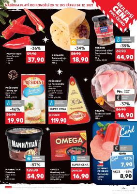 akční leták Kaufland 20.12.2021-24.12.2021
