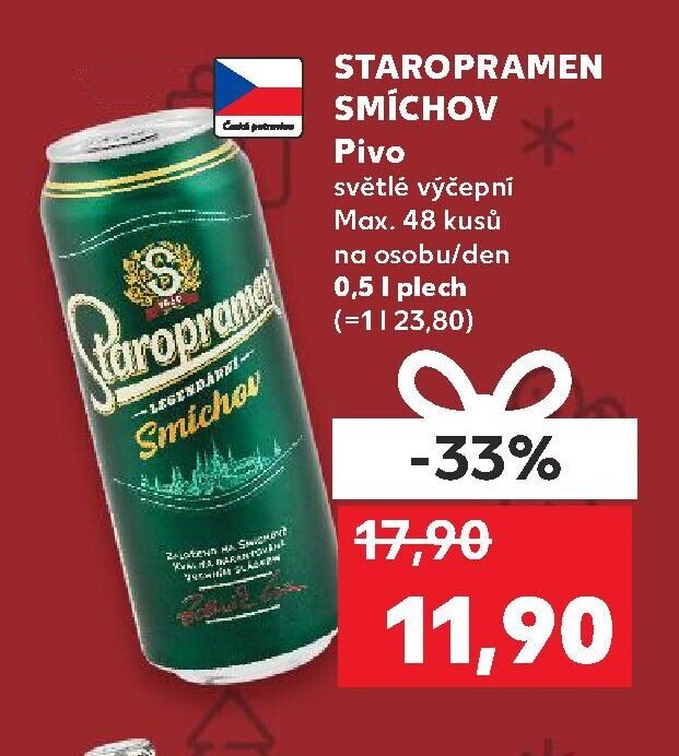 Staropramen Smíchov Pivo