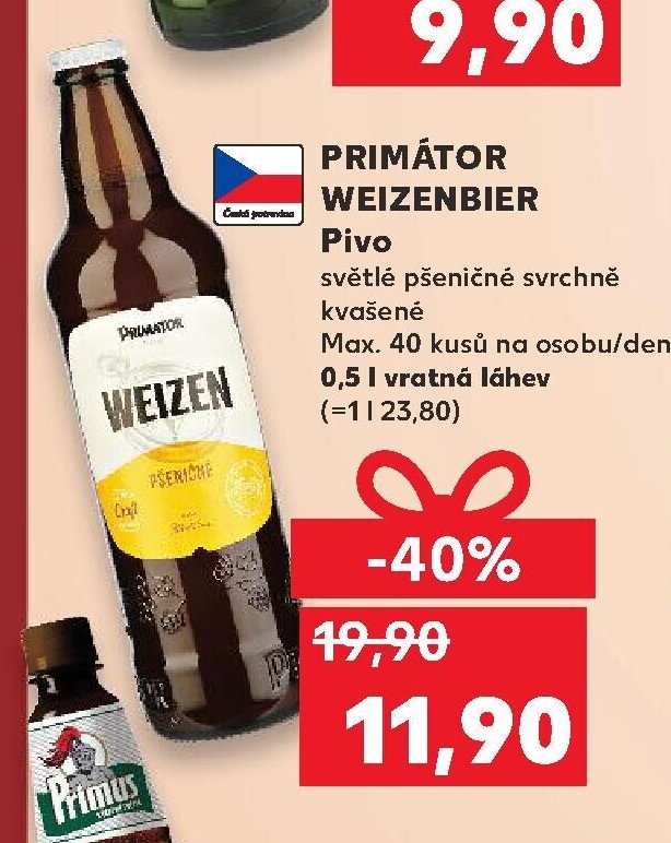 Primátor Weizenbier Pivo