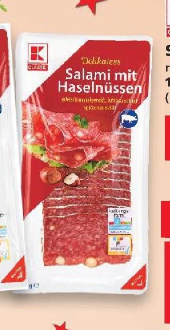Classic Salami mit Haselnüssen