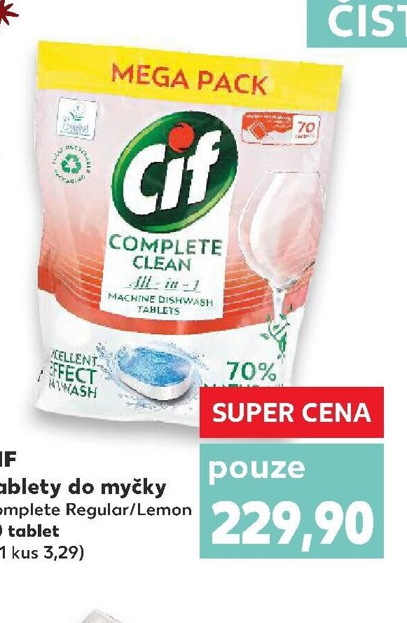 CIF Tablety do myčky