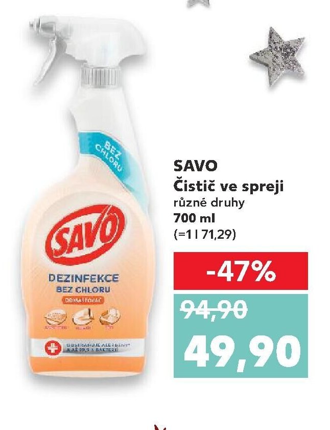 SAVO Čistič ve spreji