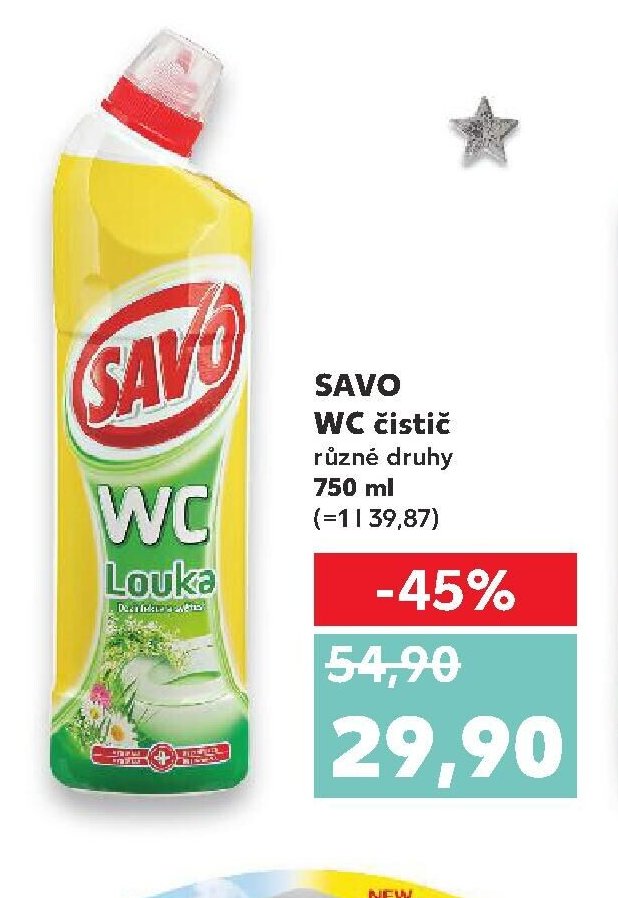 SAVO WC čistič