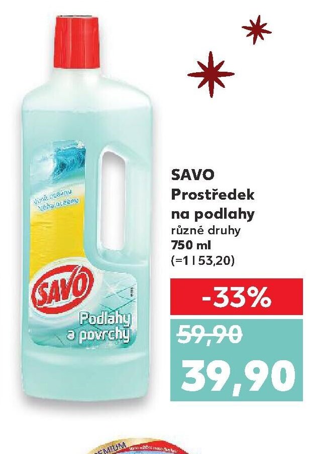 SAVO Prostředek na podlahy