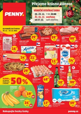 akční leták Penny Market 20.12.2021-23.12.2021