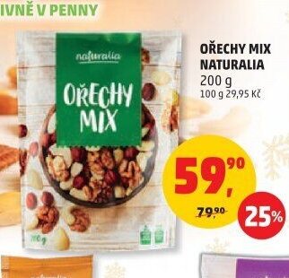 OŘECHY MIX NATURALIA