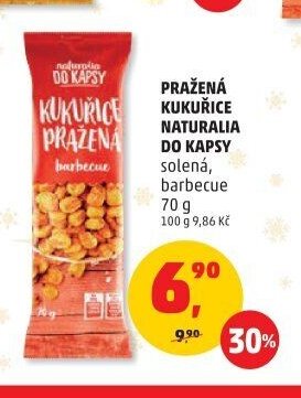 PRAŽENÁ KUKUŘICE NATURALIA DO KAPSY