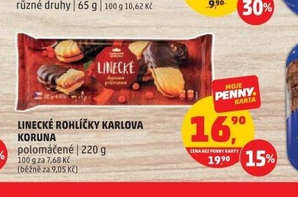 LINECKÉ ROHLÍČKY KARLOVA KORUNA