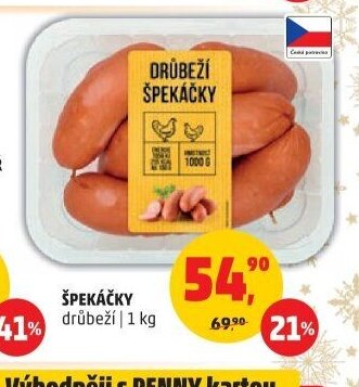 Špekáčky drůbeží