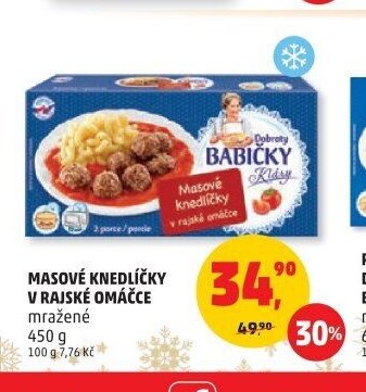 Masové knedlíčky v rajské omáčce