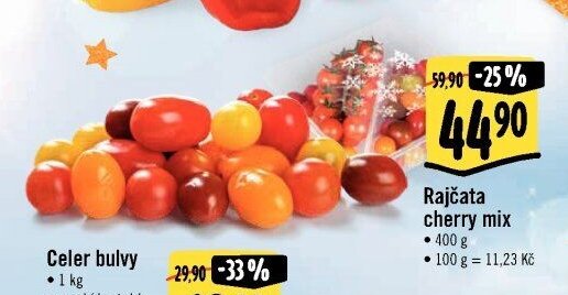 Rajčata cherry mix