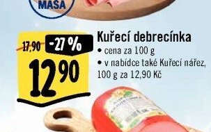 Kuřecí debrecínka