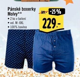 Pánské boxerky Molvy