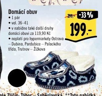 Domácí obuv
