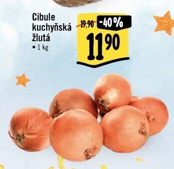 Cibule kuchyňská žlutá
