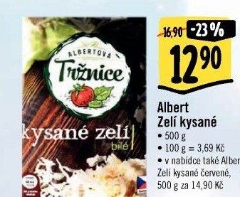 Zelí bílé kysanéAlbert