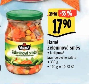 Hamé Zeleninová směs